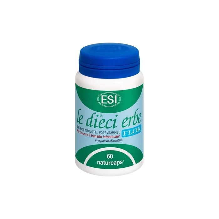 Digestive Health Probiotic Supplement Flor 60 Capsules
