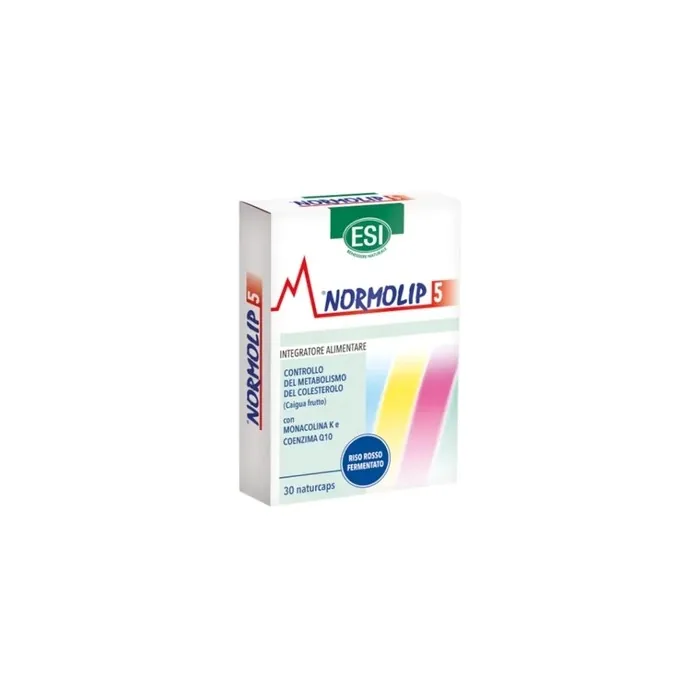 Esi Normolip 5 Cholesterol Supplement 30 Capsules