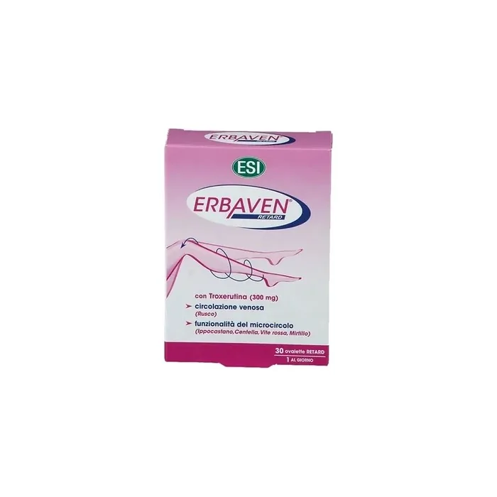 Esi Erbaven Retard 30 Tablets For Circulation Support