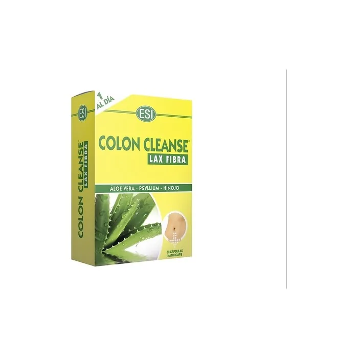 TREPAT-DIET Colon Cleanse LAX FIBRA NATURCAPS - Pack of 30