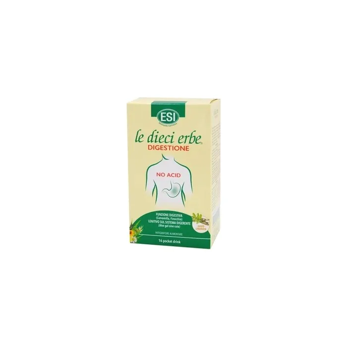 Esi Le Dieci Erbe Digestion Dietary Supplement For Digestive Function 16 Drinks