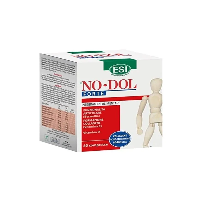 ESI No-Dol Forte Collagen Based Dietary Supplement with Vitamin C and Hyaluronic Acid 60 Tablets