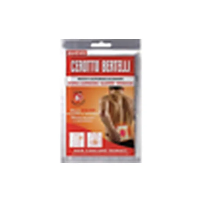 Bertelli Lumbar Self-Heating Patch for Legs and Arms - Up to 8 Hours