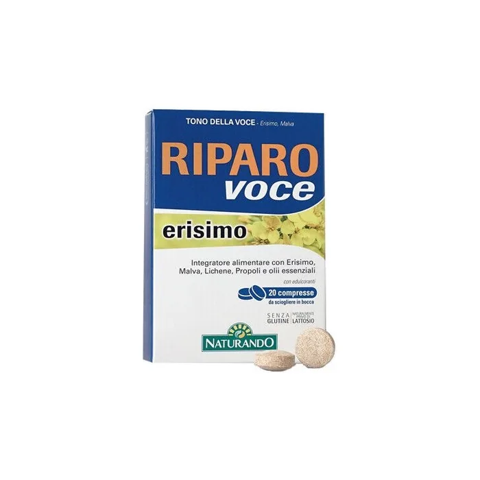 Naturando Riparo Voce Erisimo Dietary Supplement 20 Tablets