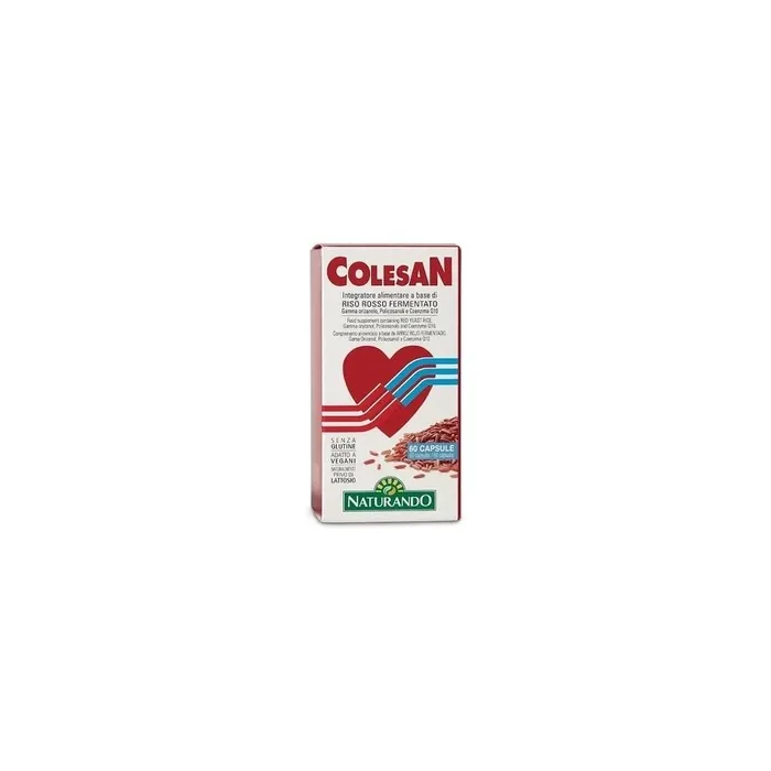 Naturando Colesan Cholesterol Supplement 60 Capsules