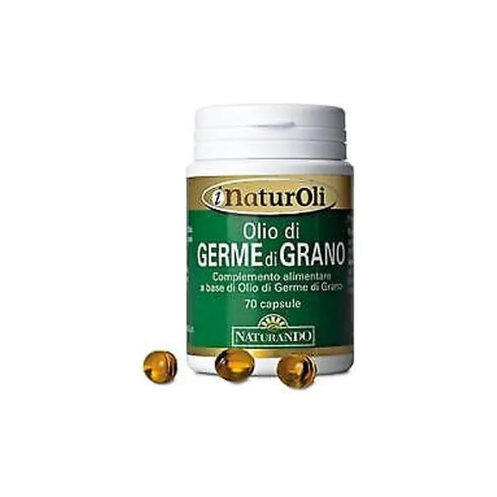 Naturando Wheat Germ Oil Dietary Supplement 70 Capsules