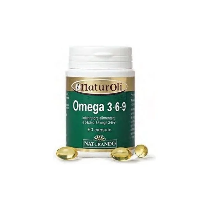 Natural Omega 369 Food Supplement 50 Tablets