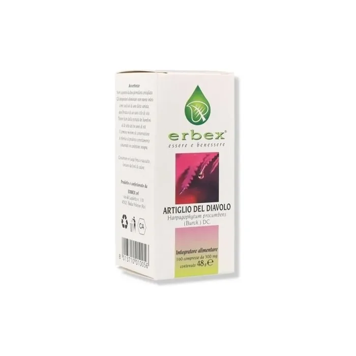 Artiglio Diavolo Herbal Supplement 160 Tablets