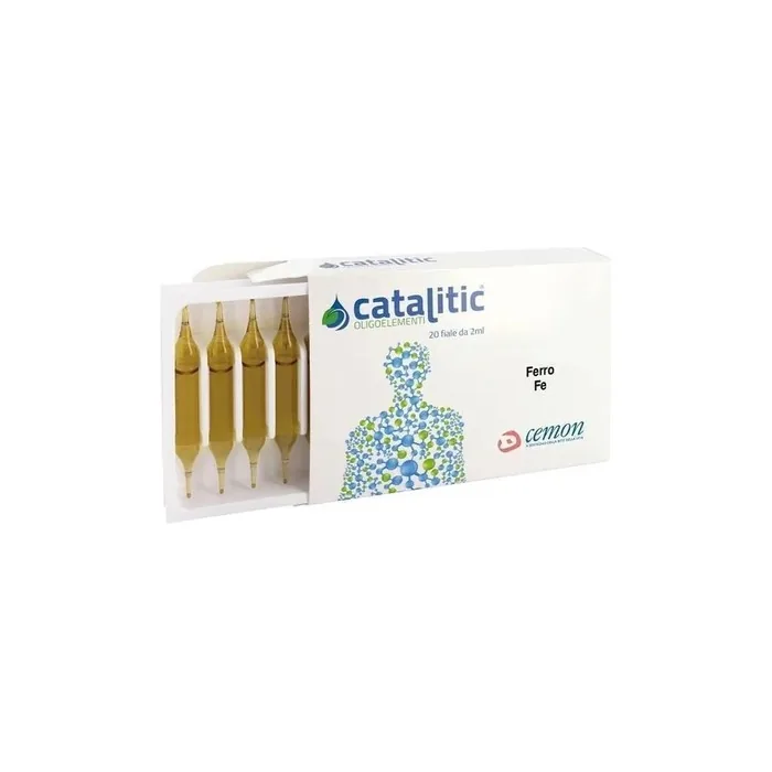 Cemon Catalytic Oligoelements Iron Fe 20 Ampoules
