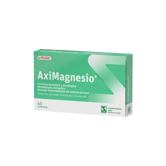 Pegaso AxiMagnesio Schwabe Pharma 40 Tablets
