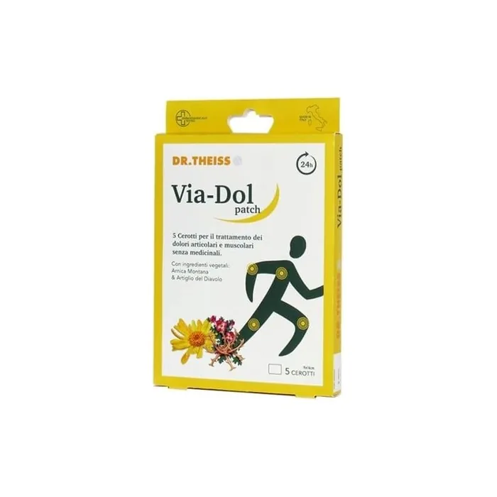 Naturwaren Dr. Theiss Via Dol Joint and Muscle Pain Relief Patches - Pack of 5