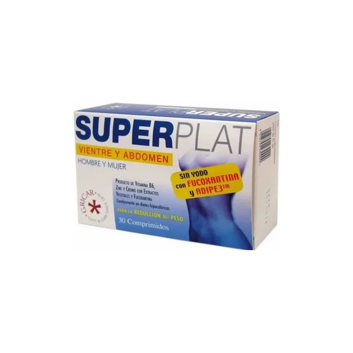 Gricar Superflat 30 Tablets 700 Milligrams