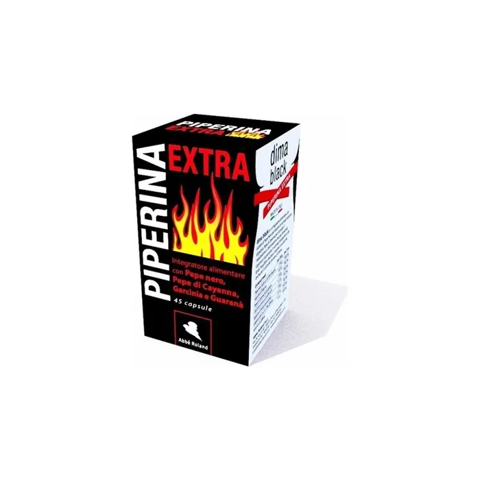 Abbè Roland Piperine Extra Dima Black Dietary Supplement 45 Capsules