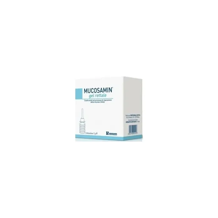 Professional Dietetics Spa Mucosamin Protective Rectal Gel For Rectal Mucosa 6 Tubes Of 5 Grams Single Dose