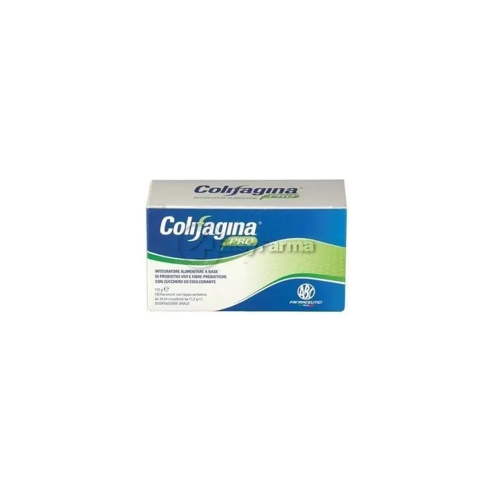 Abc Farmaceutici Colifagina Pro Probiotic Supplement 10 Vials with Tank Cap 100ml