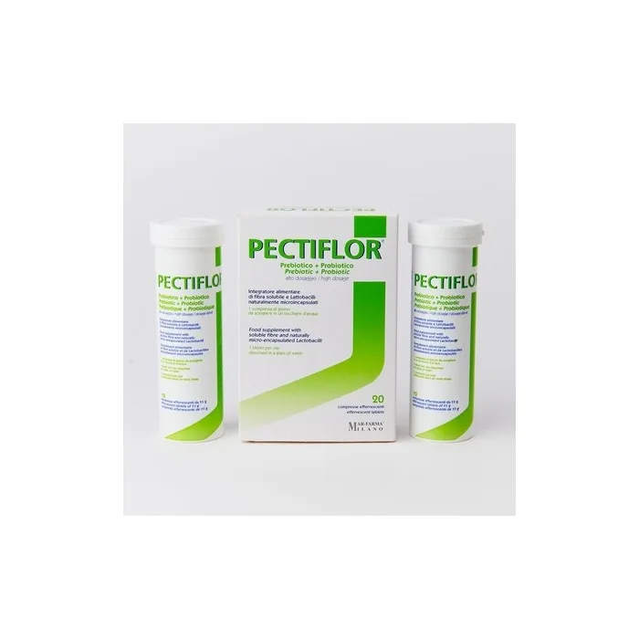 Pectiflor Food Supplement with Inulin and Bacillus Coagulans 20