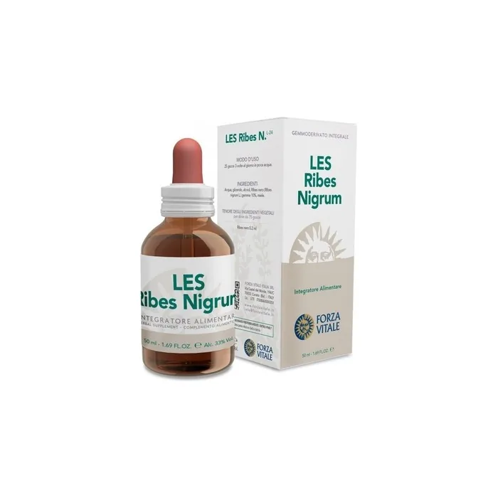 FORZA VITALE Les Ribes Nigrum Supplement for Respiratory Tract Health 50ml