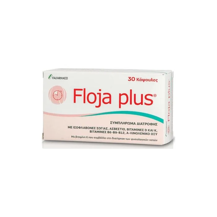 Itf Hellas Floja Plus Dietary Supplement For The Management Of Menopausal Symptoms 30 Capsules
