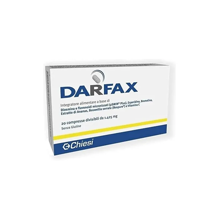 Chiesi Farmaceutici Darfax Food Supplement 20 Divisible Tablets