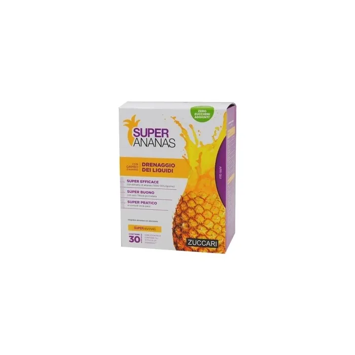 Zuccari Super Pineapple Dietary Supplement 30 Stickpack