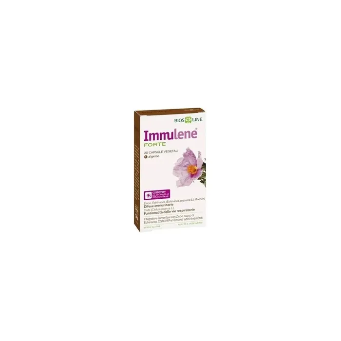 Bios Line Biosline Immulene Forte Dietary Supplement For Immune Defenses 20 Capsules