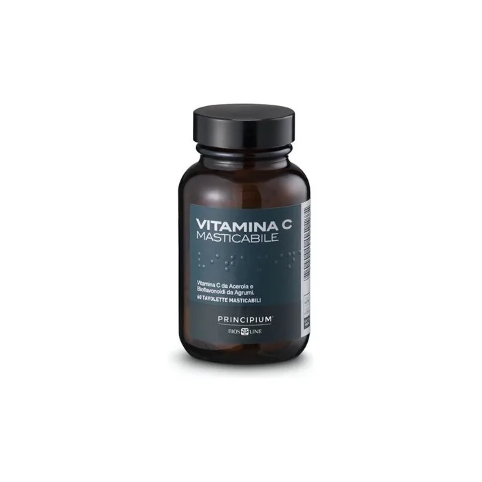 Principium Vitamin C Chewable Tablets BiosLine 60 Tablets
