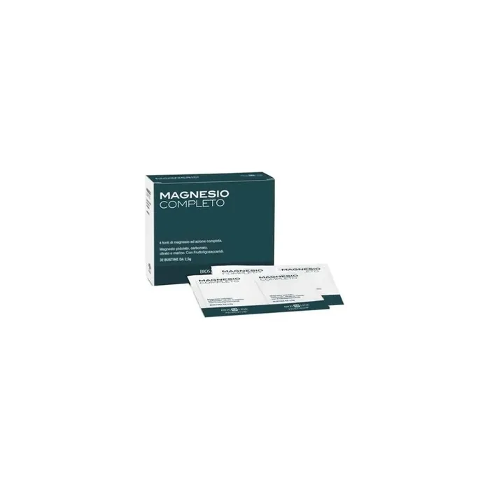 Bios Line Complete Magnesium Supplement For Fatigue And Tiredness 32 Sachets