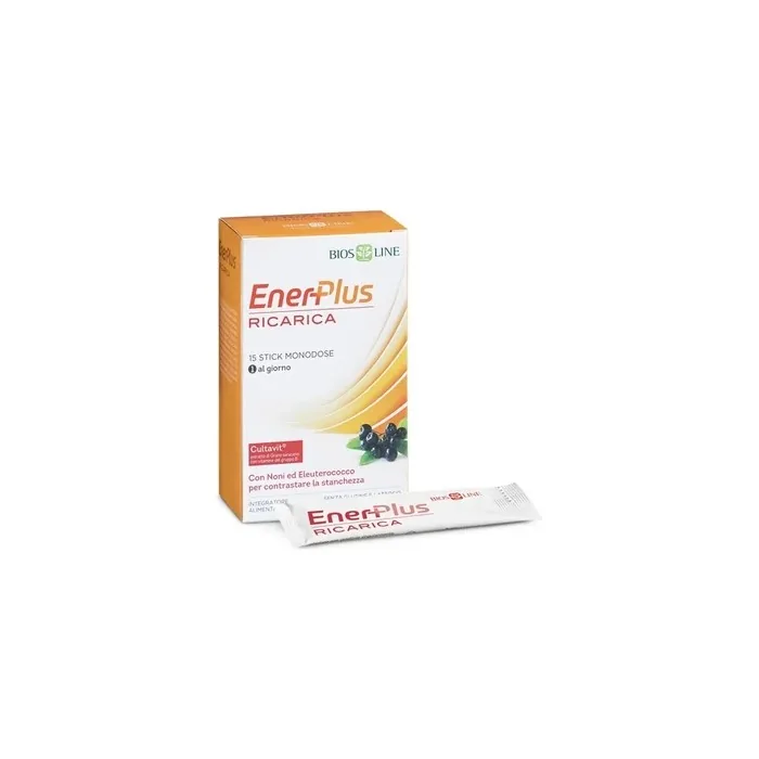 Bios Line Enerplus Recharge Supplement For Fatigue 15 Sticks