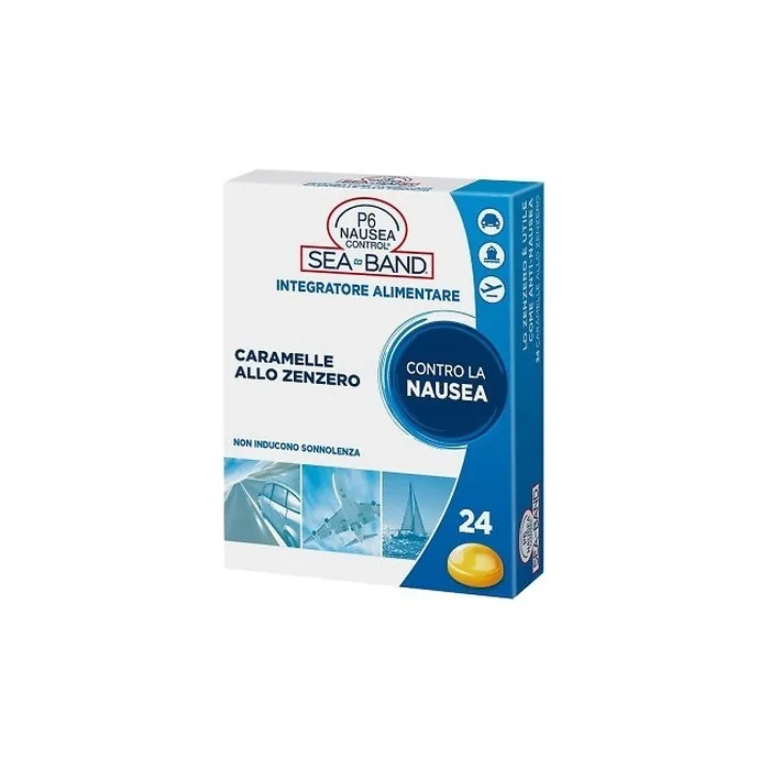 Sea-Band P6 Nausea Control Ginger Candy 24 Pieces