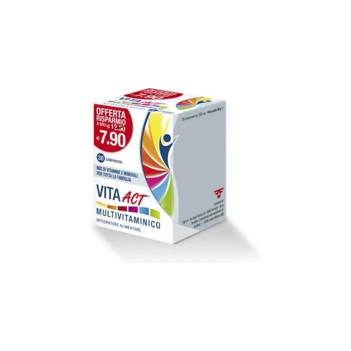 Life Act Multivitamin Supplement 30 Tablets
