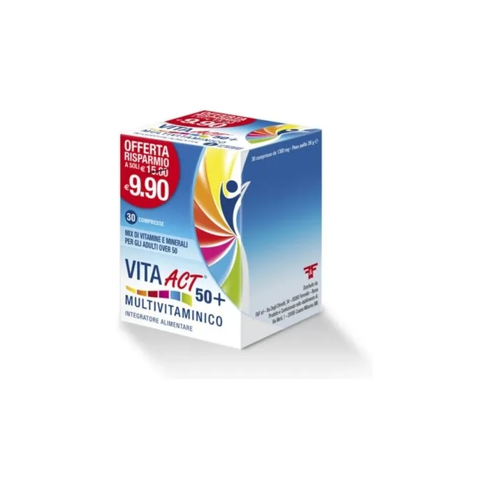 ACT Vita Line ACT 50+ Multivitamin 30 Tablets