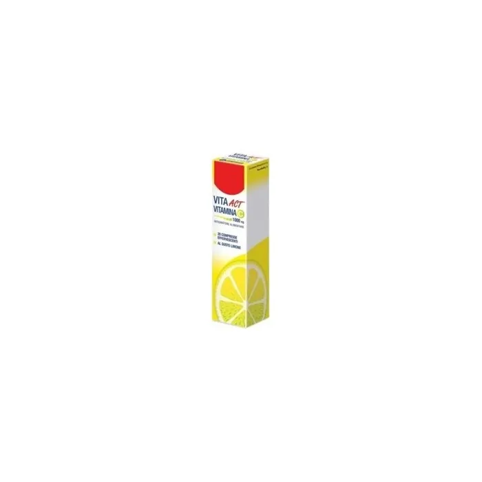 F & F Vita Act Vitamin C 1000 Antioxidant Supplement 20 Tablets