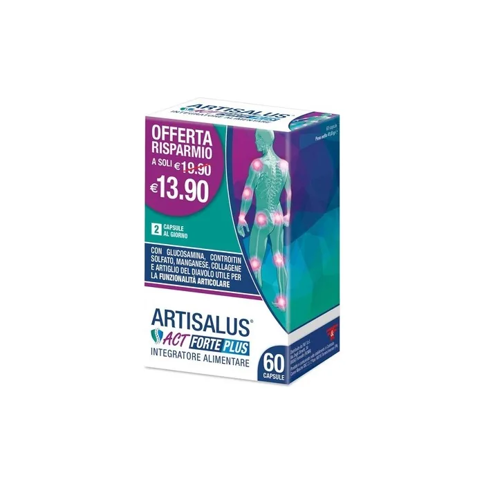 Artisalus Act Forte Plus F&F 60 Capsules