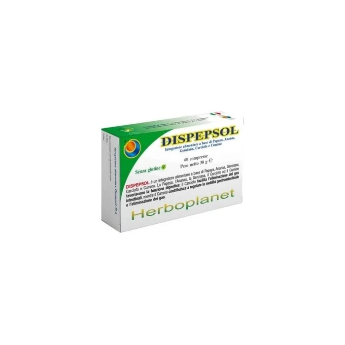 HERBOPLANET Dispepsol Fiber Supplement 60 Tablets