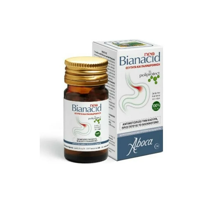 Aboca Neobianacid For Heartburn 14 Tablets