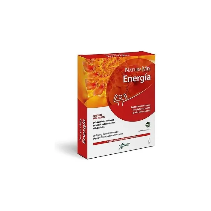 Aboca Aboca Natura Mix Advanced Energy Fluid Concentrate 10 Vials
