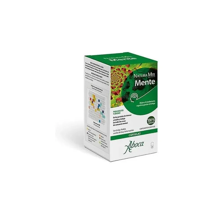 Aboca Aboca Natura Mix Advanced Mind 50 Capsules - Cognitive Support Supplement