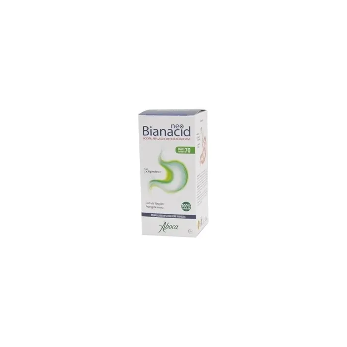Aboca Neobianacid Acid And Reflux Maxi Format 70 Tablets