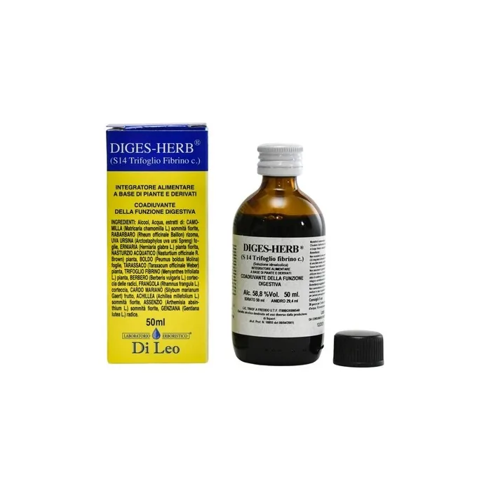 Laboratorio Erboristico Di Leo Diges Herb Dietary Supplement 50ml