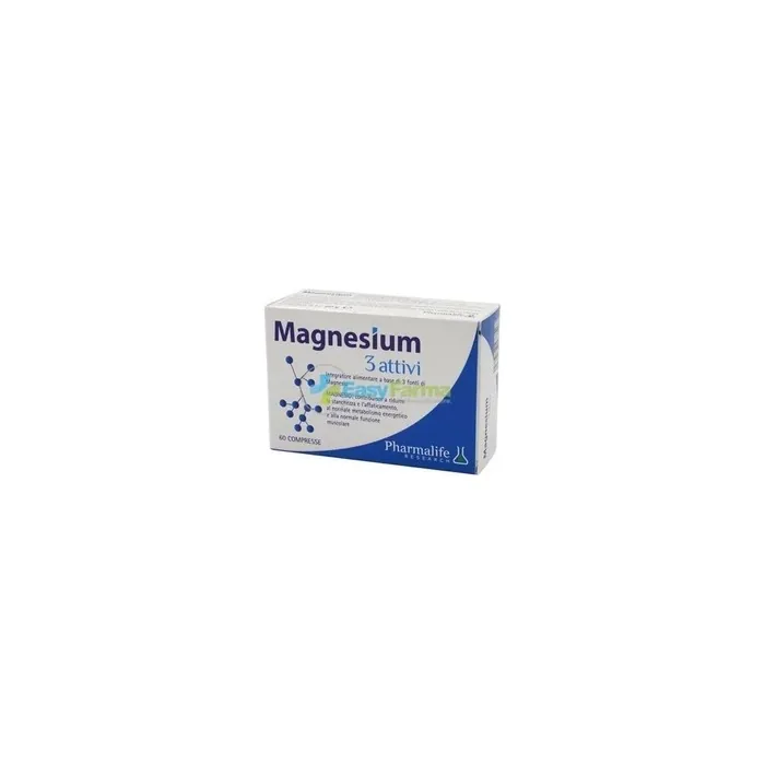 Pharmalife Research Magnesium 3 Active Supplement For Fatigue And Tiredness 60 Tablets