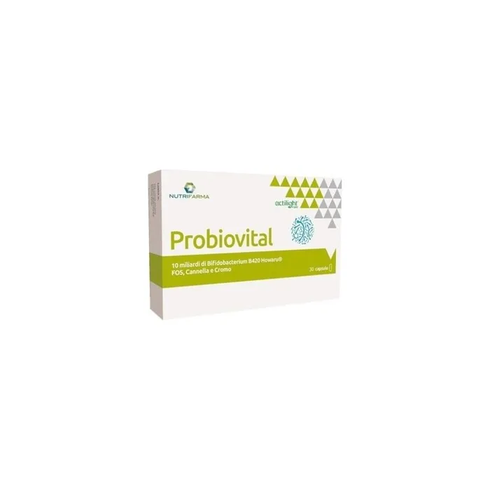 NUTRIFARMA Probiovital Probiotics Supplement 30 Capsules
