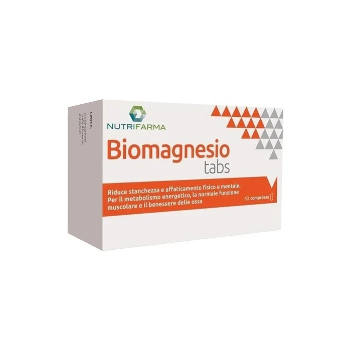 Aqua Viva Nutrifarma Biomagnesio Magnesium Supplement 60 Tablets