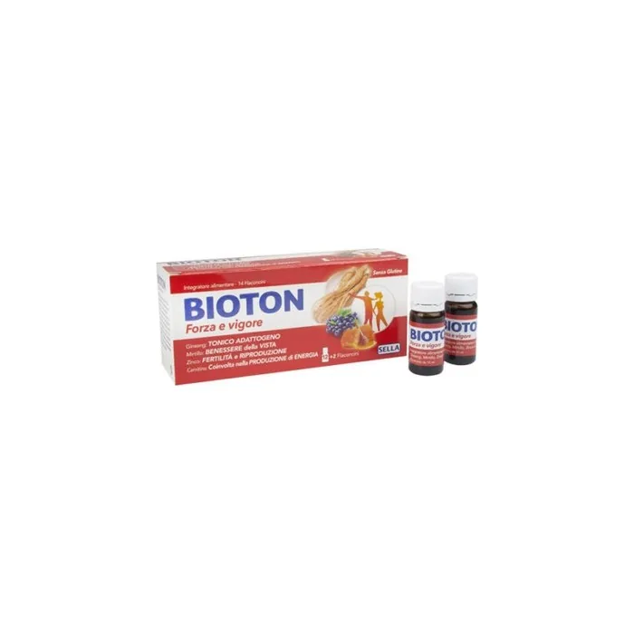 Sella Bioton Forza E Vigore Dietary Supplement 14 Vials