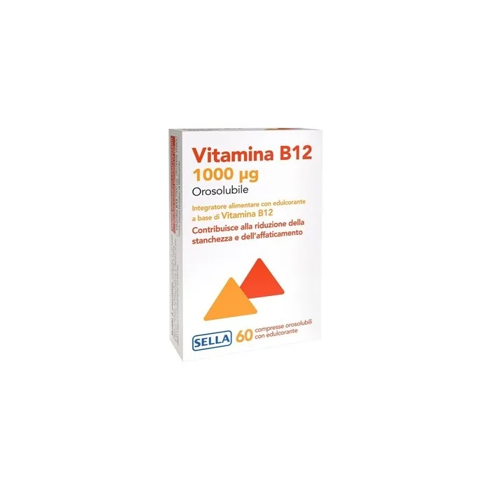 Sella Vitamin B12 Dietary Supplement 60 Tablets
