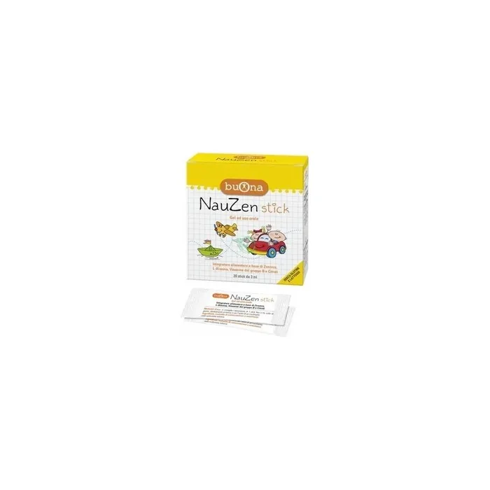 Buona Nauzen Stick Supplement For Children Against Nausea 20 Sticks