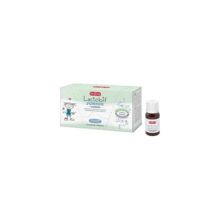 BUONA Lactobif Junior Fiber and Vitamins Supplement 10 Vials
