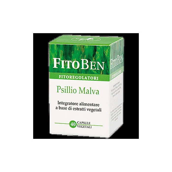 Psillio Malva Fitoben 40 Vegetable Capsules