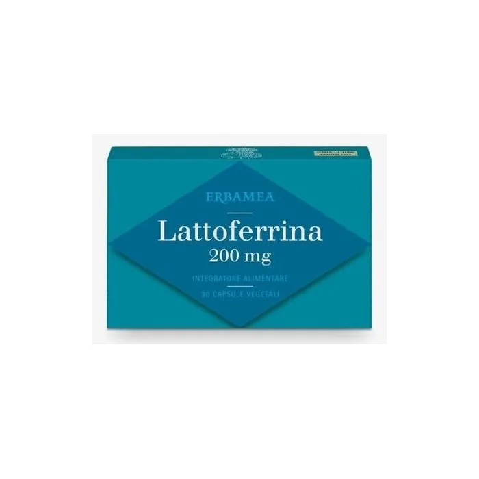 Lactoferrin 200mg Erbamea Vegetarian Capsules
