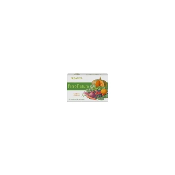 ERBAMEA Ferronatura Iron Supplement 24 Capsules