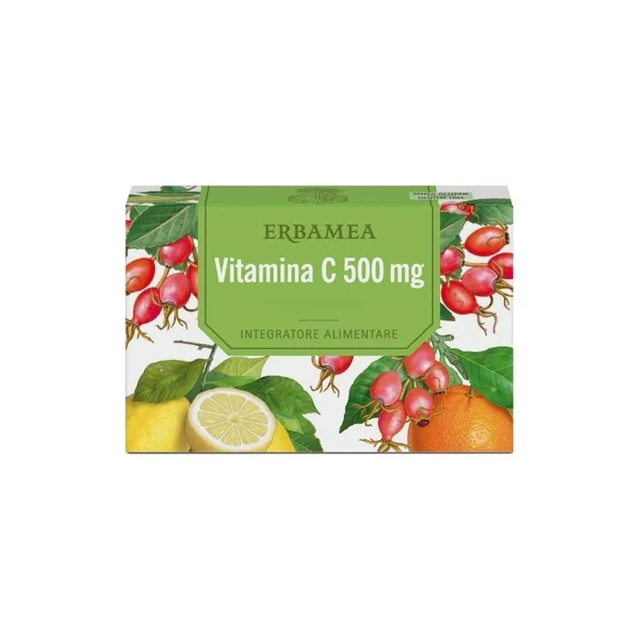 Erbamea Vitamin C 500mg Effervescent Sachets 20 Count